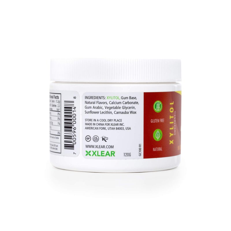 Spry Fresh Natural Xylitol Chewing Gum Dental Defense System - Aspartame-Free, Sugar-Free, Non-GMO, Gluten-Free (Cinnamon, 100 Count - Pack of 1) - Image 3